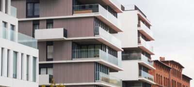 Contemporary multifamily rental property