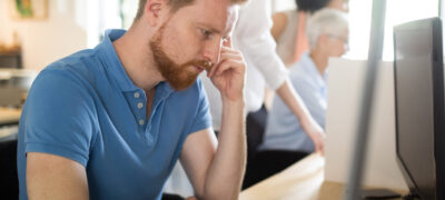 Frustrated Rently Renter learning how to prevent Rental Scams & Squatters