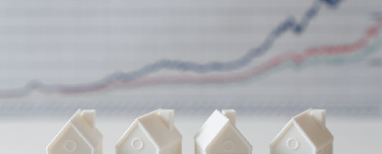 Housing market price is increasing or rising