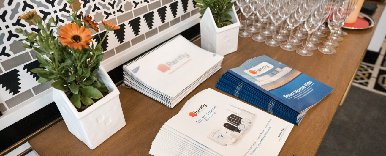 rently smart home information packets at the rently smart home summit