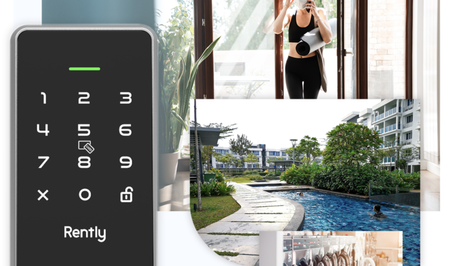 common area access panel and amenity spaces