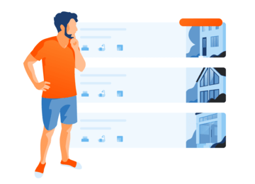 man considers between single family and multifamily rental properties