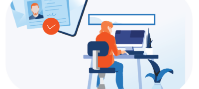 Verified Renter reviewing profile on their desktop