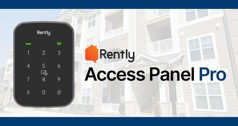 Rently Access Panel Pro for common areas and amenities